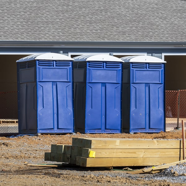 how do i determine the correct number of portable restrooms necessary for my event in Cousins Island